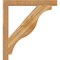 Ekena Millwork Funston Block Rough Sawn Bracket, Western Red Cedar, 4"W x 40"D x 44"H BKT04X40X44FST05RWR - alternate 4